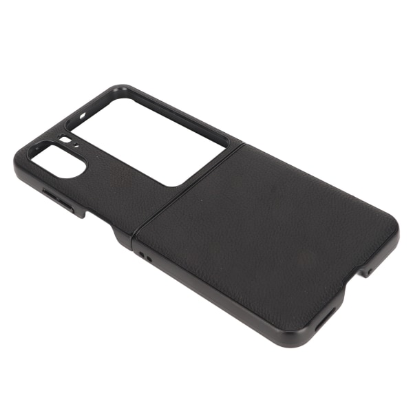 Fodral för vikbar telefon Premium äkta läder skyddande anti-fallskydd för Find N2 Flip