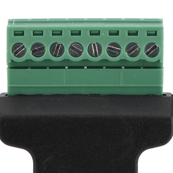 DVR Ethernet-kontakt RJ45 hunn til 8-pins skrueklemmekontakt