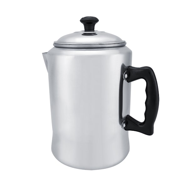Kaffe Perkolator Kanna i Aluminiumlegering, Tekanna för Spis med Lock