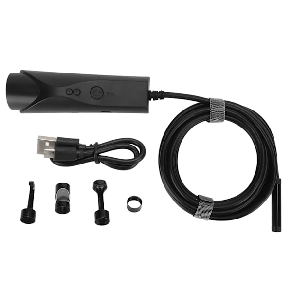 WiFi Borescope 8mm Kamera HD 1080P IP67 Vattentät Trådlös Endoskop Inspektionskamera med 6 LED-lampor för Android för IOS 1m/3.3ft