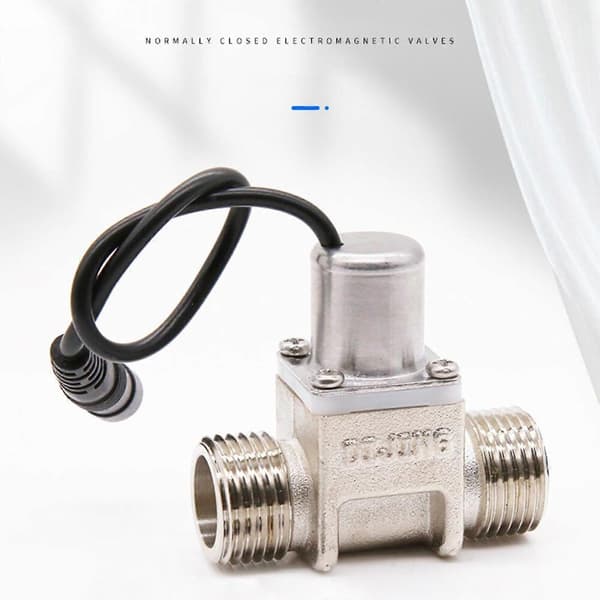 DC 4.5V 1/2\" Elektrisk Magnetventil Metal Puls Elektromagnetisk Controller Automatisk Sensor Skylleventil Flowafbryder