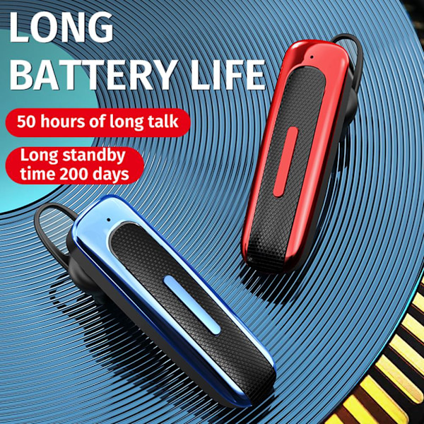 E1 Bluetooth-kuuloke Stereo Mini Ear Hook Langattomat Urheilukuulokkeet In Ear -kuulokkeet