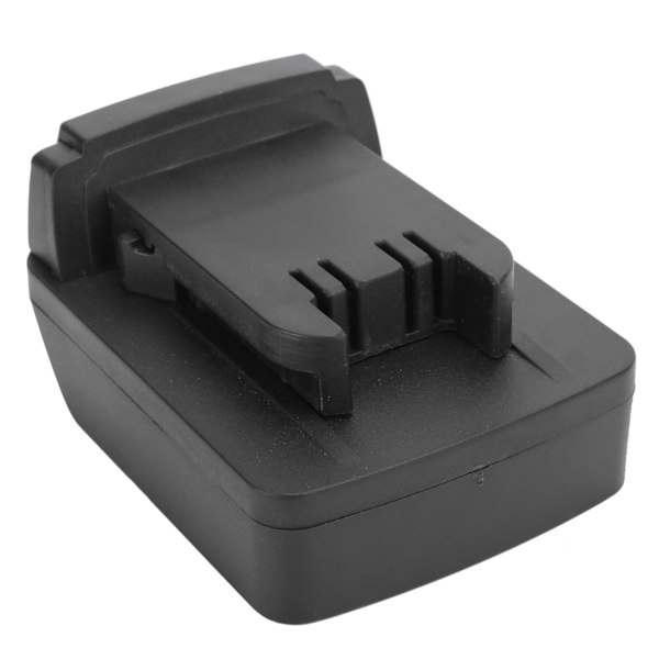 Erstatning for DW-batteriadaptermontering for Milwaukee-batteriadaptermontering, svart