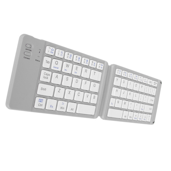 Foldbar Bluetooth-tastatur, slank lommestørrelse, bærbar trådløs tastatur til Windows7 8 Tablet Notebook Mobiltelefon