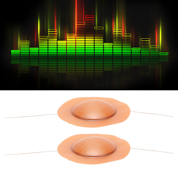2 stk Diskant-stemmespole 25 mm / 0,98 tommer Dome-stemmespole Diskant-tilbehør for høyttalerreparasjon
