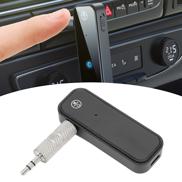 Bluetooth Aux-adapter Trådlös 5.0 Sändare Mottagare för Högtalare Dator TV Projektor
