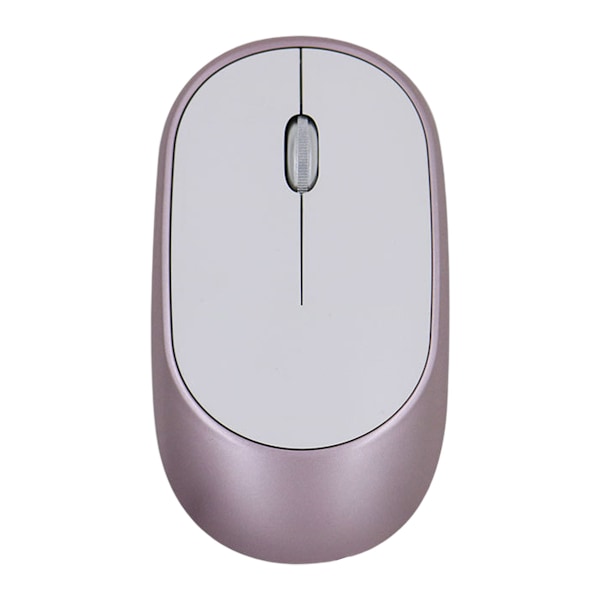 Tyst Trådlös Mus, Lila Bluetooth 5.2 Mus Ergonomisk Design, Justerbar DPI Uppladdningsbar med USB-mottagare för Bärbara Datorer, Stationära Datorer, Mac (1600