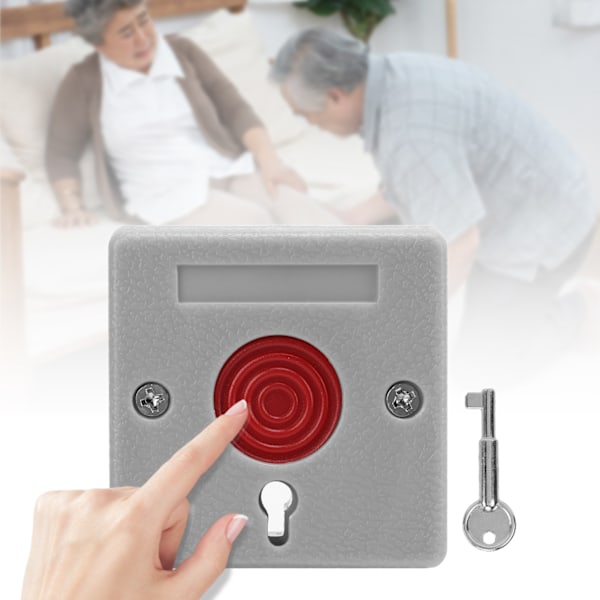 Panic Button Durable ABS Anti Theft Safe Emergency Equipment for Nursing Homes Banks