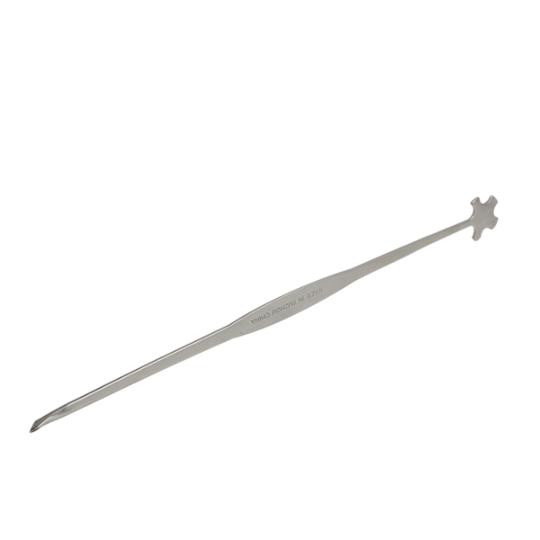 Violin Sound Post Hook Setter i rustfrit stål, lige stil, reparationsværktøj