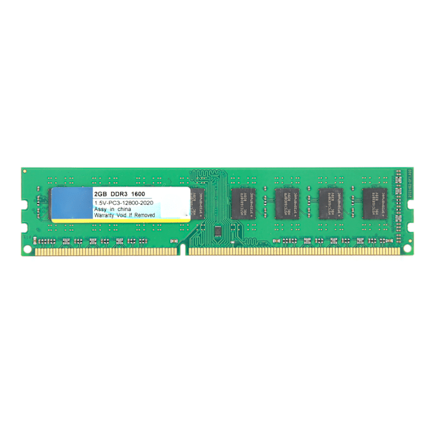 Xiede skrivebordsminnemodul DDR3 2GB 1600Mhz PC3‑12800 1.5V for AMD 3. generasjon