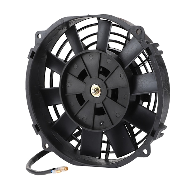 Universell elektrisk fläkt 8 tum för kylare bil kylning luftkonditionering 10 blad 12V 80W 2250 RPM