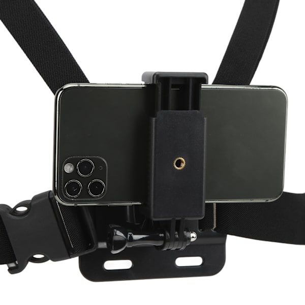 Utomhus Live Mobiltelefon Bröstrem Bröstfäste Sele Bröstrem för DJI Osmo Action