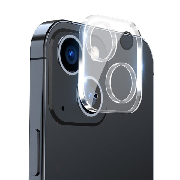 iPhone 15,3D Linsskydd,Kameraskydd,Härdat Glas,Transparent