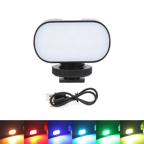 Kompakt Illuminator, Två Monteringsalternativ Med Type-c Snabbladdning, Bicolor Portabelt Clip För Enkel Användning, Mini Design För Utrymmesflexibilitet, Grön