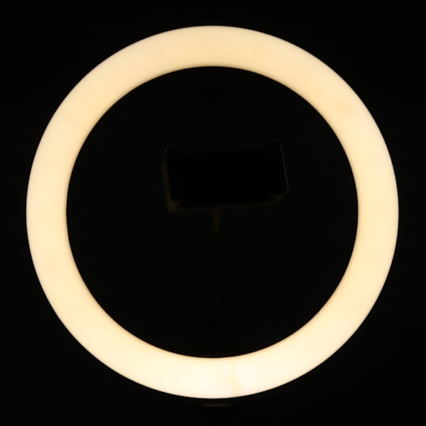 26cm Live Broadcast Ring Fill Light Universal Ballhead Desktop Bracket Mobiltelefon Clip Tilbehør