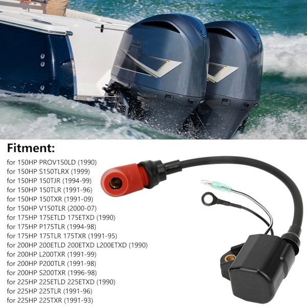 Meri-ignition-kela Assy 6R3‑85570‑00‑00 Vaihto perämoottoriin 115HP 130HP 150HP 175HP 200HP 225HP