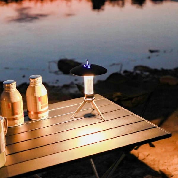 Led Camping Lommelygte Camping Lommelygte Sort