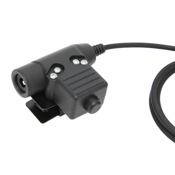 U94 PTT ja kurkun ohjauskuulokkeet 7,1 mm melunvaimennuksella säädettävä walkie-talkie-kuuloke PTT:llä Kenwood TK‑3107:lle