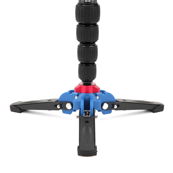 C-333+M-1 Kolfiber Bärbar Utomhus Teleskopisk Monopod Stativ Bergsklättring Käpp för DSLR-kamera
