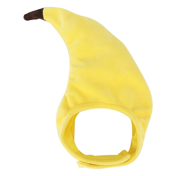 Pet Style Icon: Bedårande Kattdräkt Hatt, Banantema för Skratt, Justerbar Storlek för Alla Husdjur, Pålitligt Material för Hållbarhet, Husdjursfestdräkt