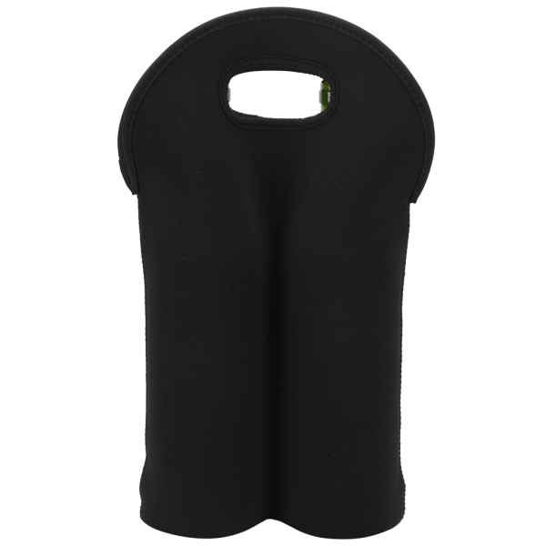 2 Flaskor HandHeld Neopren Vinflaska Väska Skydda Isolerad Vinflaska Omslag Bärare