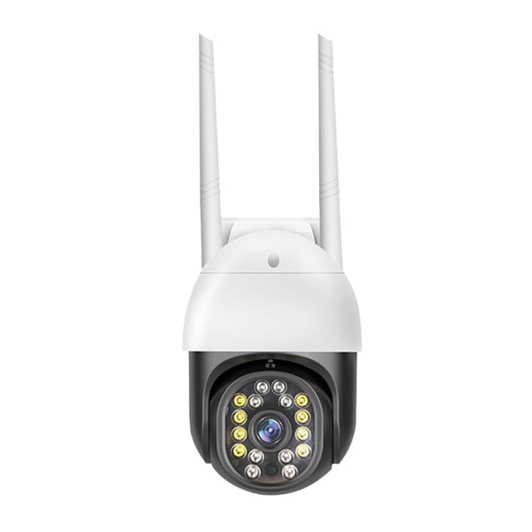 High-Tech Guardian, WiFi Pan/Tilt Säkerhetskamera för Oöverträffad Övervakning, Realtidsvarningar för Omedelbar Notifikation, Färg Night Vision för