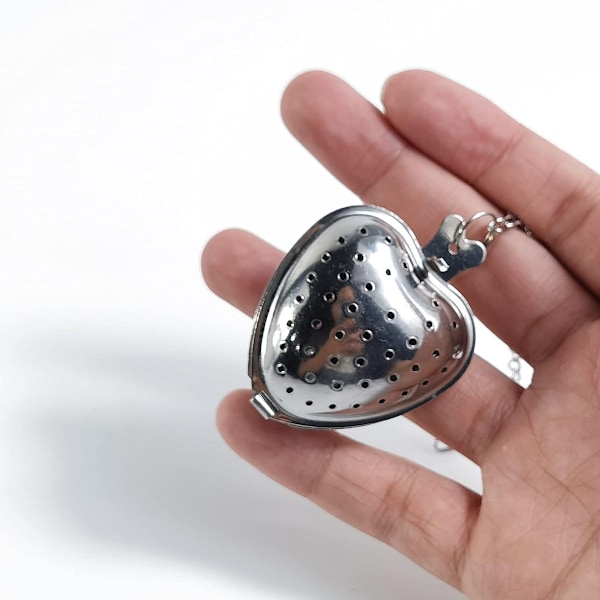 Presentvärdig Lösbladste-infuser, Te-sil i rostfritt stål med anpassningsbara örter, kryddor, blommor, perfekt för teälskare