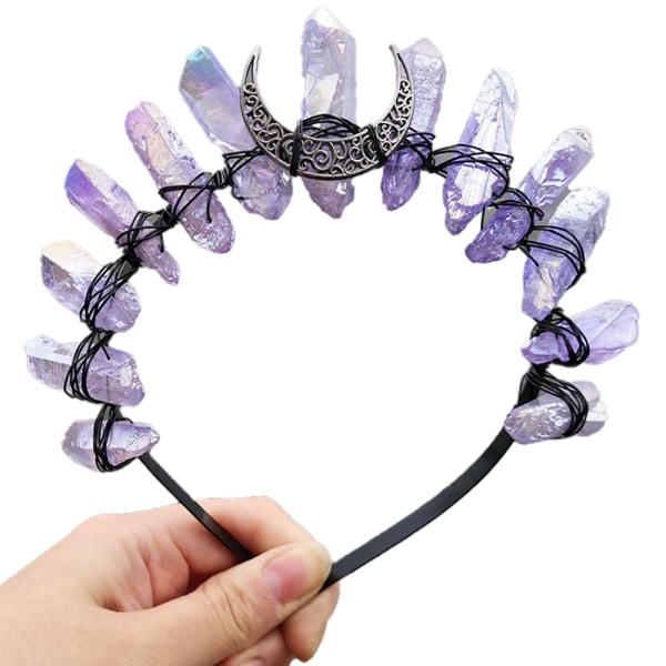 Halloween moon crown, used for birthday parties and masquerade