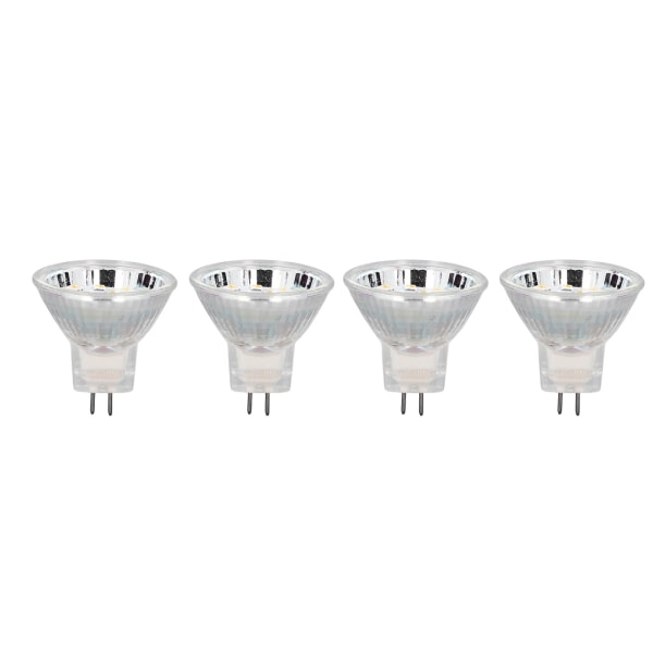 4 st MR11 12LED-ljuskälla 2W 300LM Spot Light Bulb Dubbel stift B