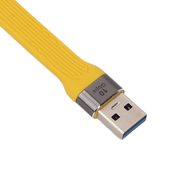 Kort USB A til USB C-kabel Bærbar lille FPC Fleksibelt kabel PD 100w 5A 10Gbps Hurtig opladning Kort USB C-kabel