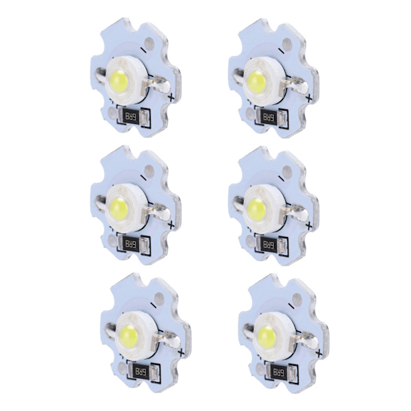 25 st 5V LED-chips 200LM 1W hög effekt LED-lampor pärlor för DIY belysningsarmaturer