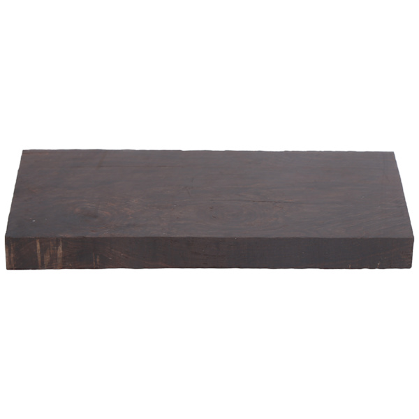 Musta eebenpuu puutavara tyhjä DIY käsityö puukahva soittimet tarvikkeet 120x60x10mm