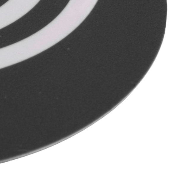20 stk ID5200 NFC-klistremerklebende etikett runde 40mm anti-interferensetikett med NFC-utskrift svart