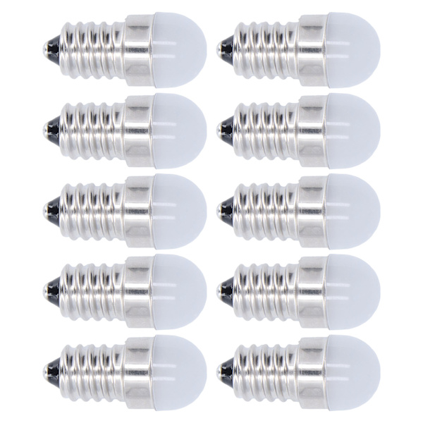10 st E14-lampor energibesparande varmvitt ljus LED-smålampor f