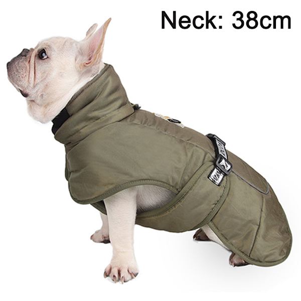 Vinterhundjacka vattentät och tjock hundjacka