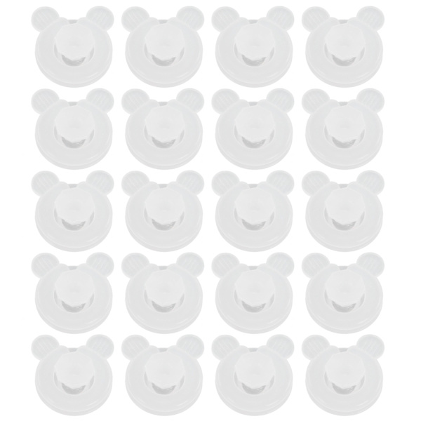 20 set quilt fixering clips i plast för att hålla täcket stilla