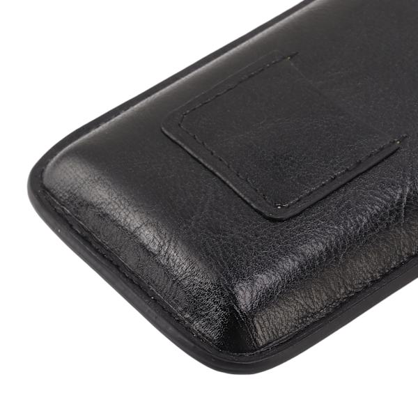 Läder cigarrfodral bärbar 3 finger cigarr humidor bärväska med skärare ficka för cigarrälskare