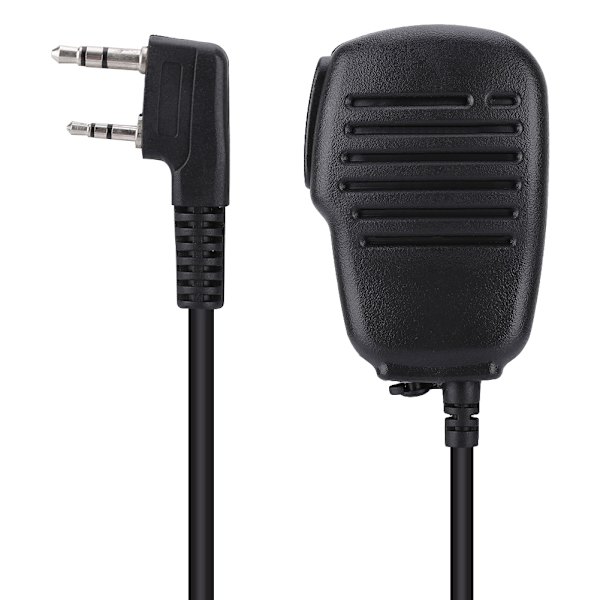2-nastainen Mini PTT-kaiutinmikrofoni Walkie Talkie -lisävarusteet Baofeng UV5R 888S:lle Kenwoodille TYT:lle