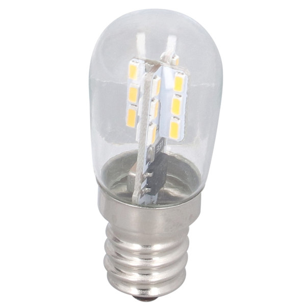 10 stk. LED E12 pære glas lille loftslampe pære 500LM Wal