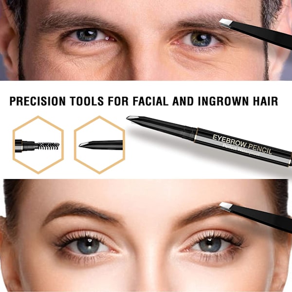 Kit   8in1   Multipurpose Eyebrow Tweezers Kit