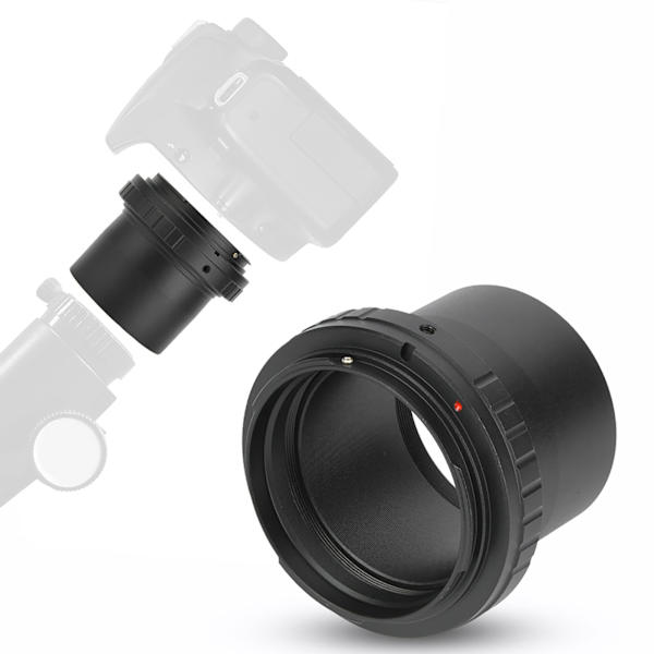 48mm Aluminiumlegering 2 tommer Teleskop til Canon EOS Mount Kamera Adapter Ring