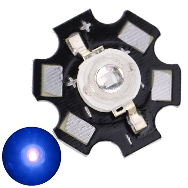AXD-3W hög effekt UV lila LED-lamp pärlor diod chips med aluminium bas