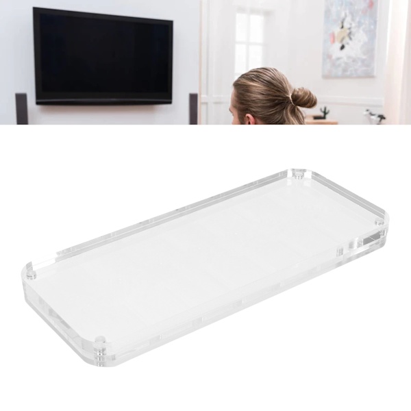 Spilkortæske Transparent Akryl Spil Opbevaringsboks med 14 Slots til Switch for Lite Krystalboks