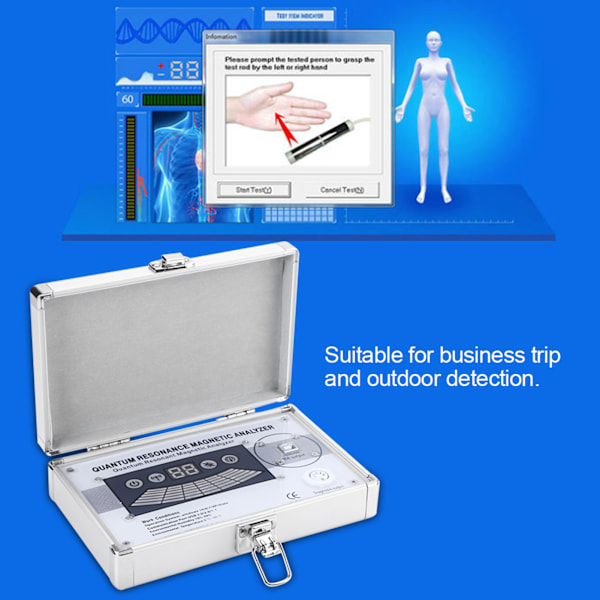 45 Rapporter Tredje Generation Mini Quantum Magnetisk Resonans Kropsanalysator Subhealth Detektor
