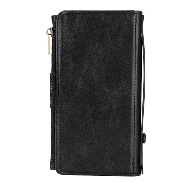 Multifunktionel pung etui PU læder magnetisk flip anti-tyveri telefon beskyttende cover