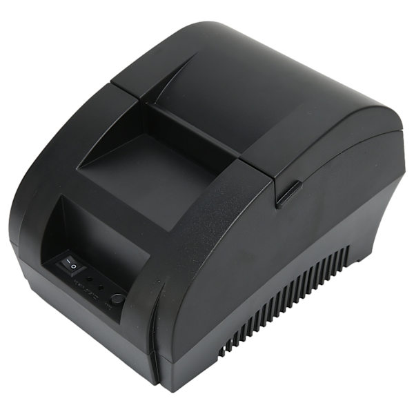Etiketprinter 90mm/s Hurtig Udskrivningshastighed Høj Opløsning Pladsbesparende Design Termisk Printer 100V til 240V
