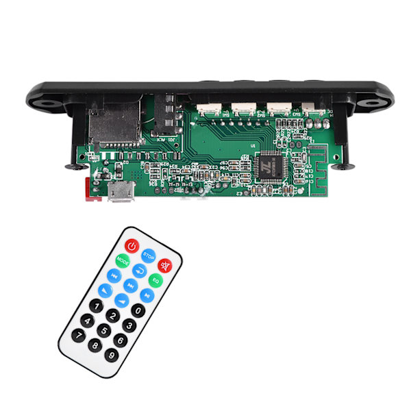 MP3 WMA-avkodningskort Audio Trådlös Bluetooth-modul USB TF FM Handsfree-samtal