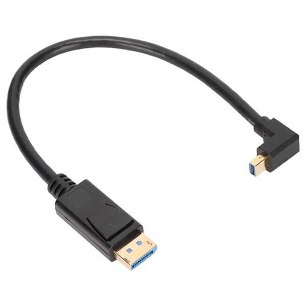 DP till MiniDP-adapter Multifunktionell Stödjer 8K 60Hz 4K144Hz Bidirektionell Överföring Mini DisplayPort-adapter Nedåtböjd