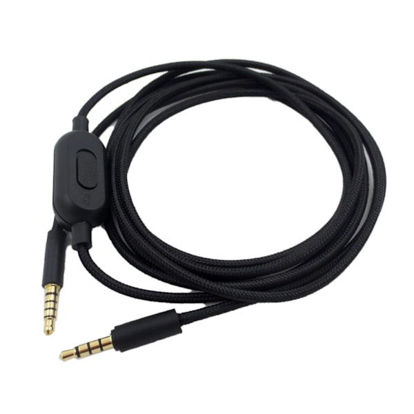 Spillhodetelefon Audiokabel Volum Mikrofonkontroll for Logitech G233 G433 GPRO GPROX