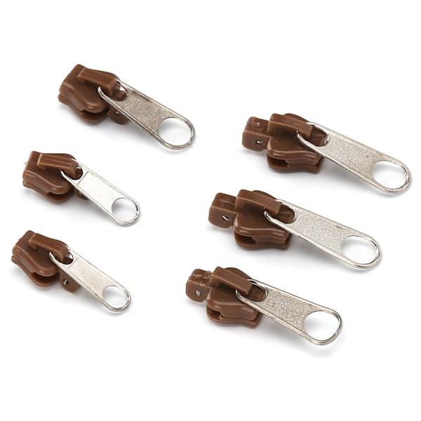 12 stk. Universal glidelåsreparasjonssett for DIY jakker, jeans, bukser, frakker, lommebøker, kaffe
